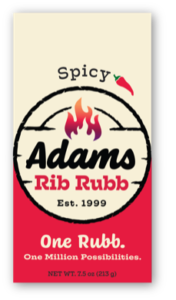 Spicy Adams Rib Rubb